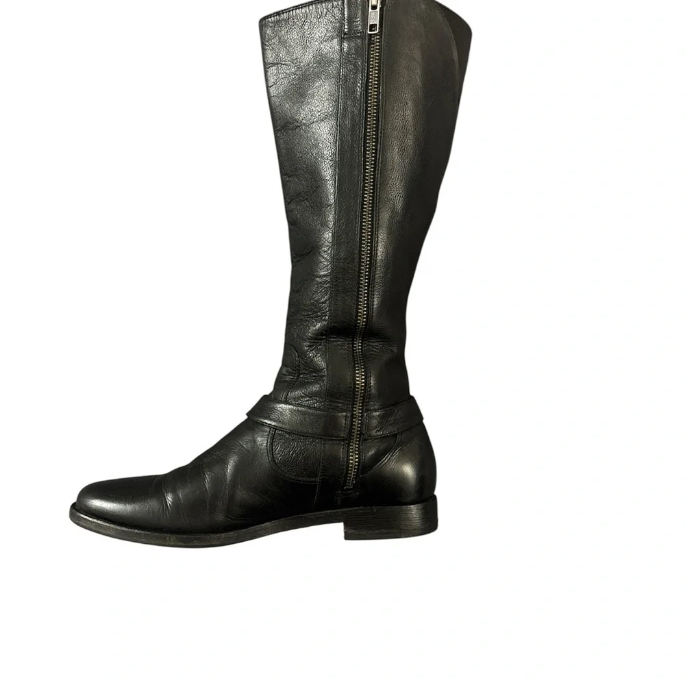 Cole Haan Black X Nike Air Leather Ride Boots - Picture 7 of 14